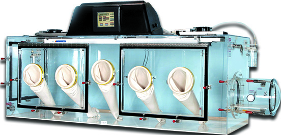 Plas Labs 840 Series Powder Handling Glove Boxes:Laboratory  Ventilation:Enclosures